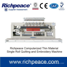 Industrial Computerized Thin Material Quilting and Embroidery Machine For Curtain